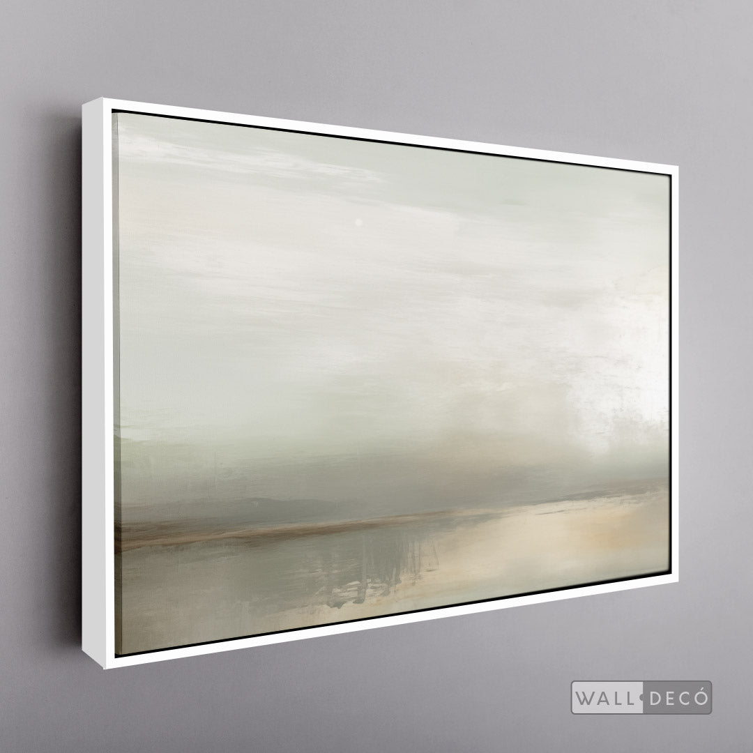 Cuadro Abstracto Minimalista Reflejo Suave