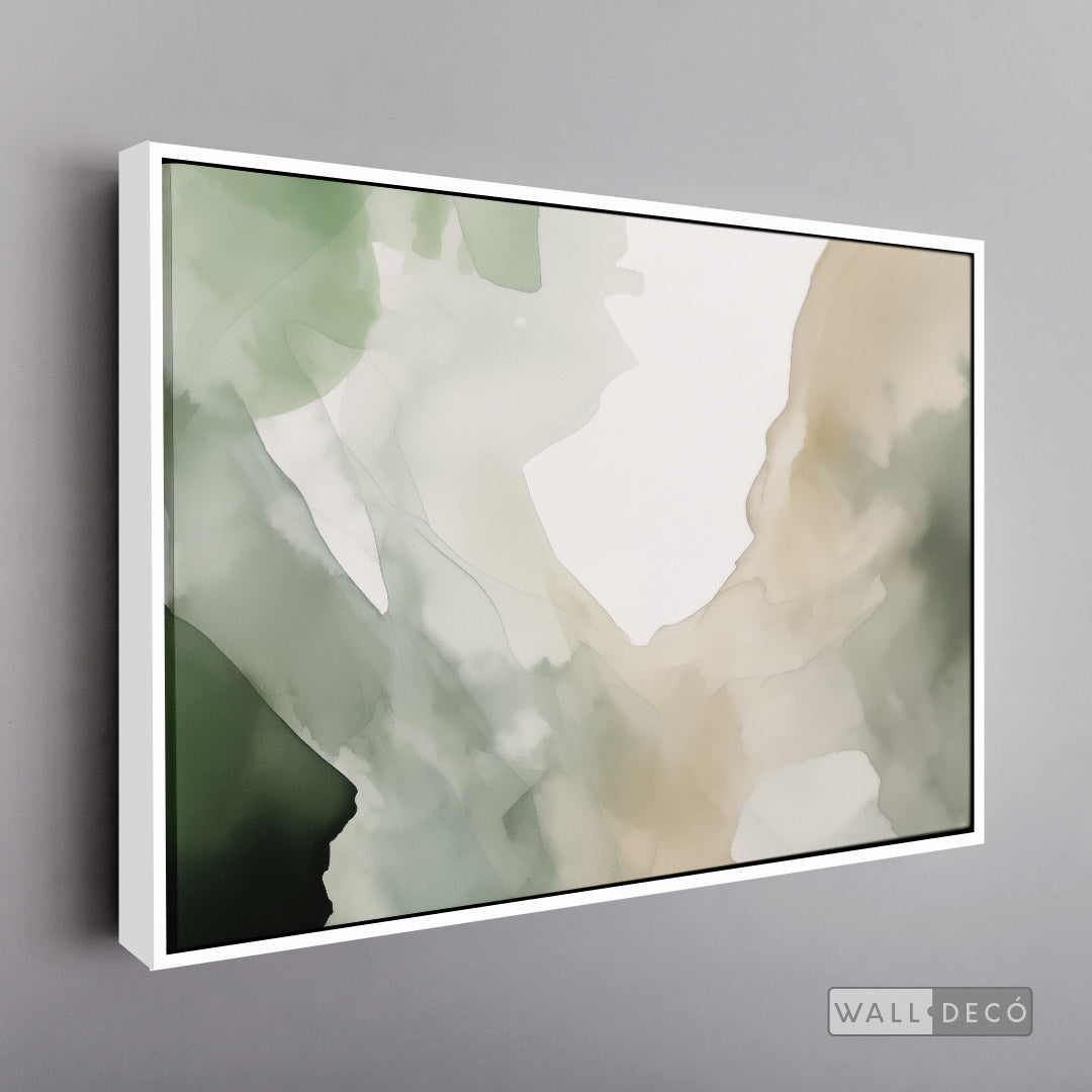 Cuadro Abstracto Minimalista Alma Jade