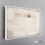 Cuadro Abstracto Minimalista Aura Neutral