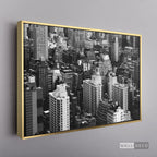 Cuadro New York Midtown Horizontal - marco dorado
