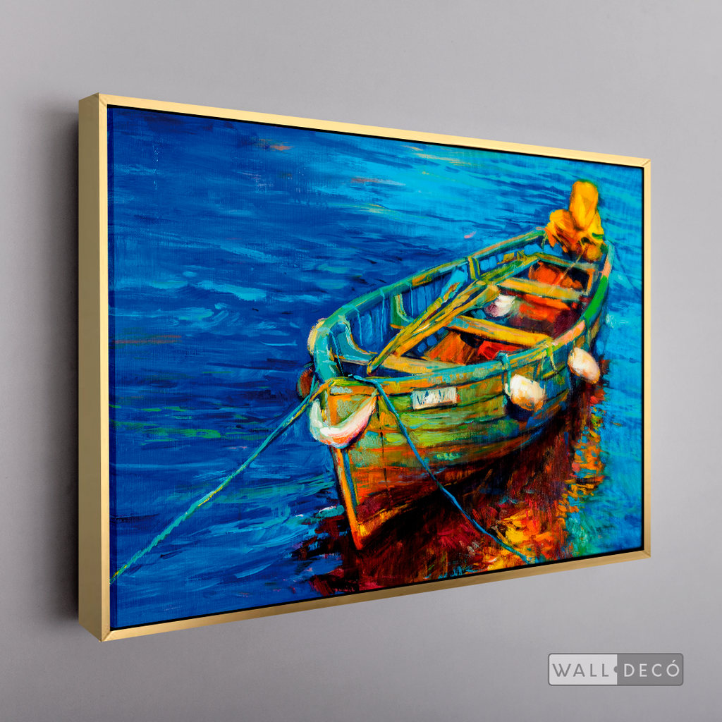Cuadro Clásico Barco a la deriva