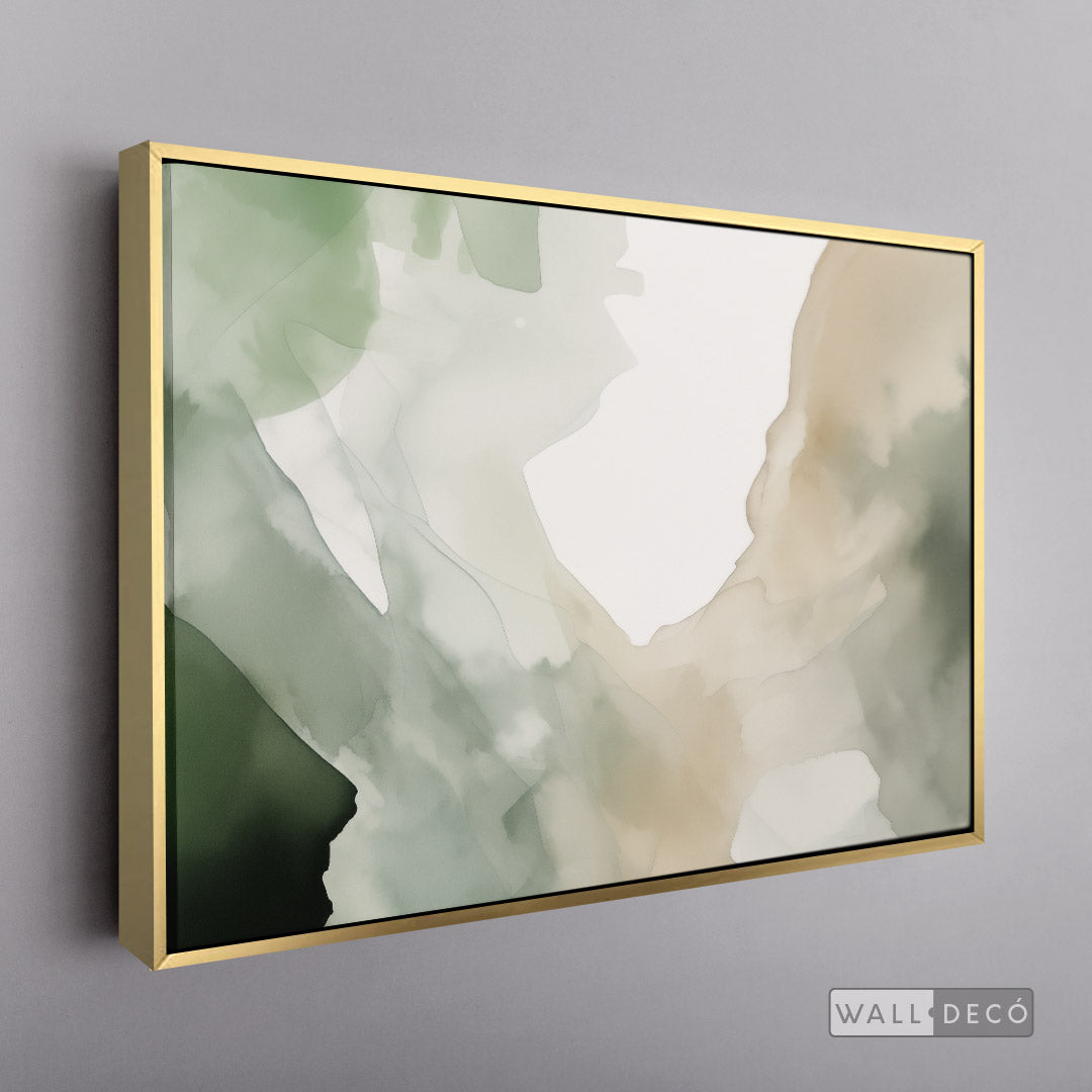 Cuadro Abstracto Minimalista Alma Jade