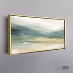 Cargar imagen en el visor de la galería, Cuadro Abstracto Minimalista Reflejo Boreal
