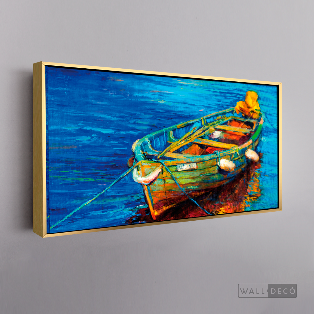 Cuadro Clásico Barco a la deriva