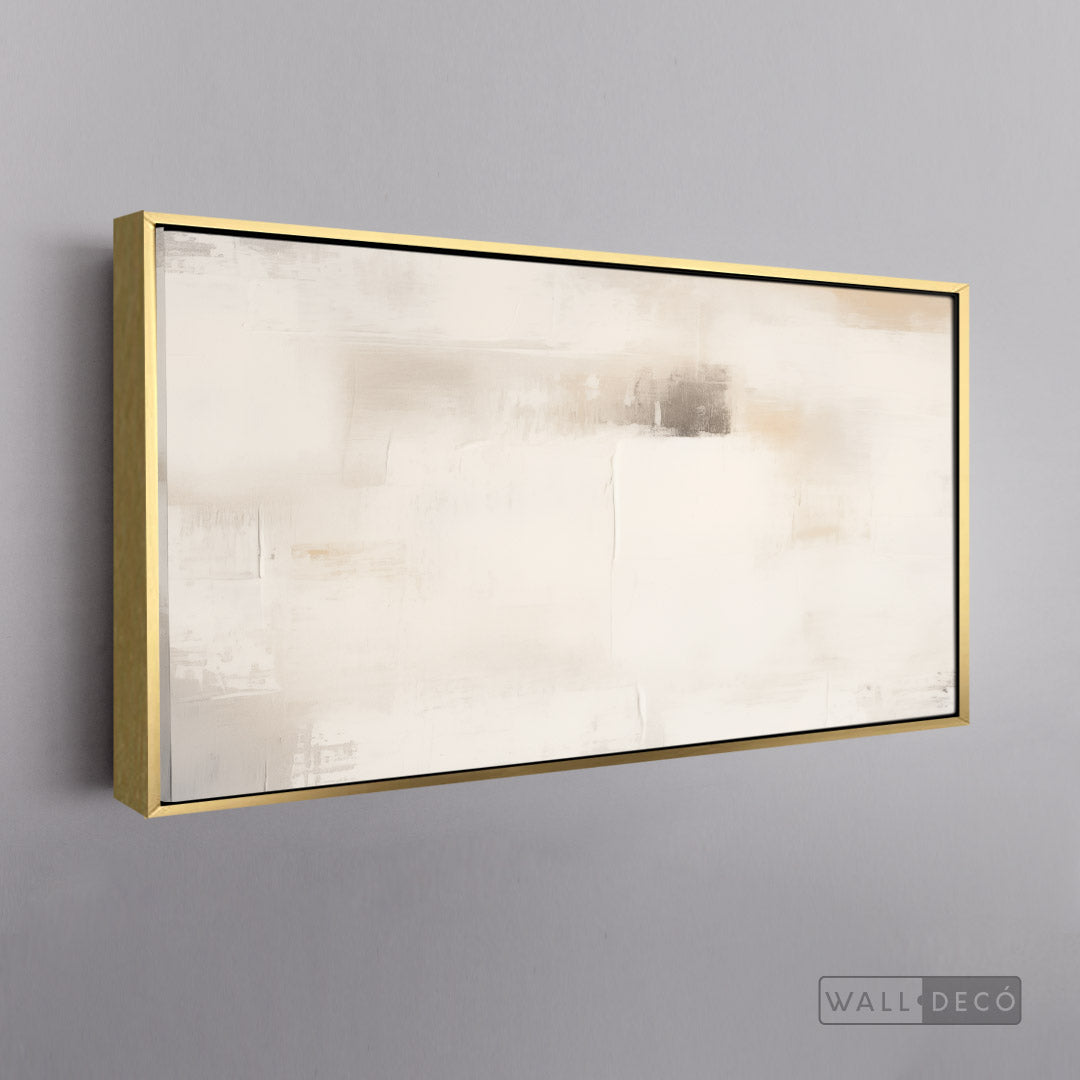 Cuadro Abstracto Minimalista Aura Neutral