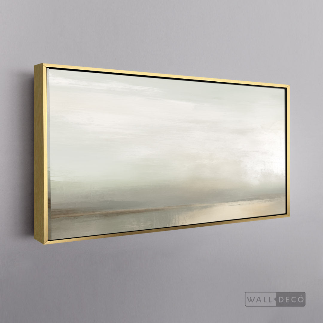 Cuadro Abstracto Minimalista Reflejo Suave