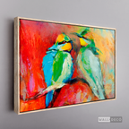 Arte Clásico Pájaros en color