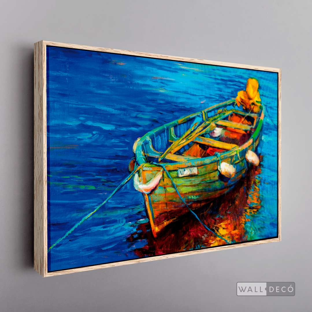 Cuadro Clásico Barco a la deriva