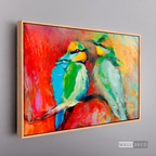 Arte Clásico Pájaros en color