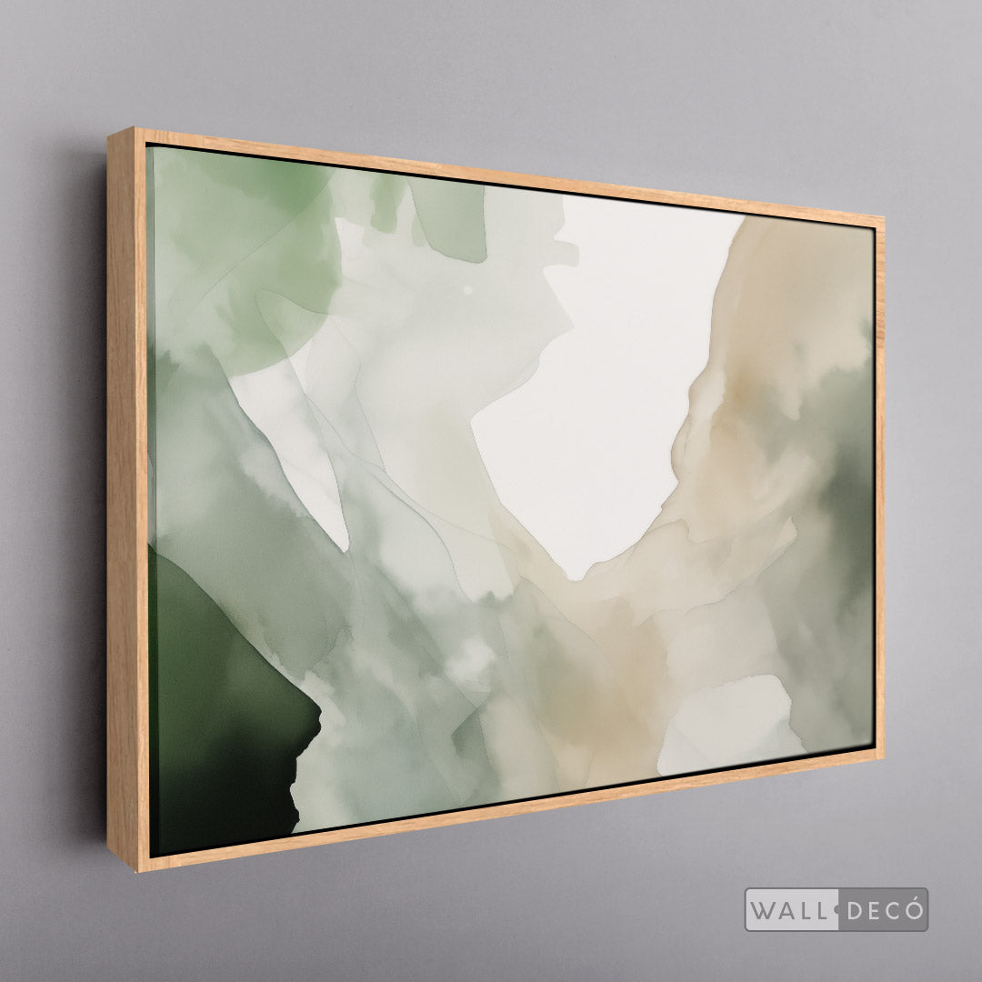 Cuadro Abstracto Minimalista Alma Jade