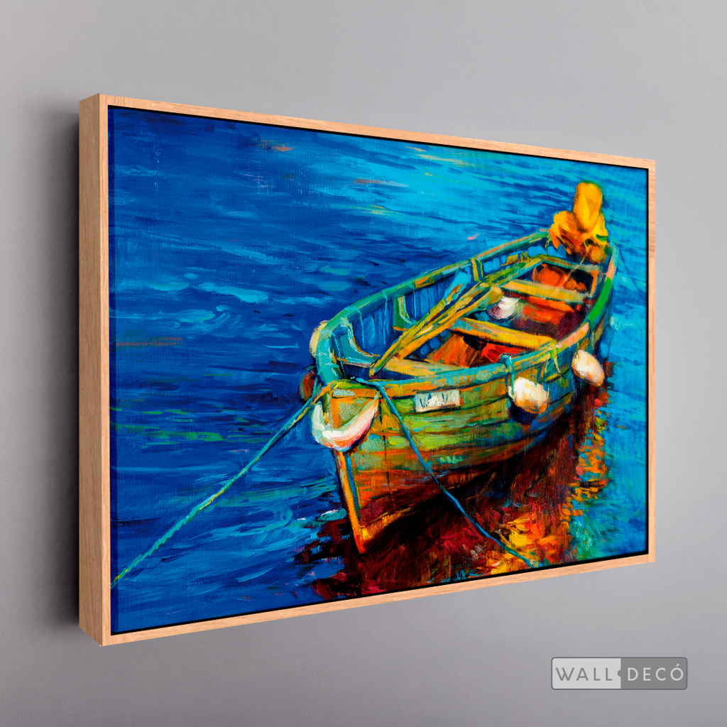 Cuadro Clásico Barco a la deriva