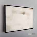 Cuadro Abstracto Minimalista Aura Neutral