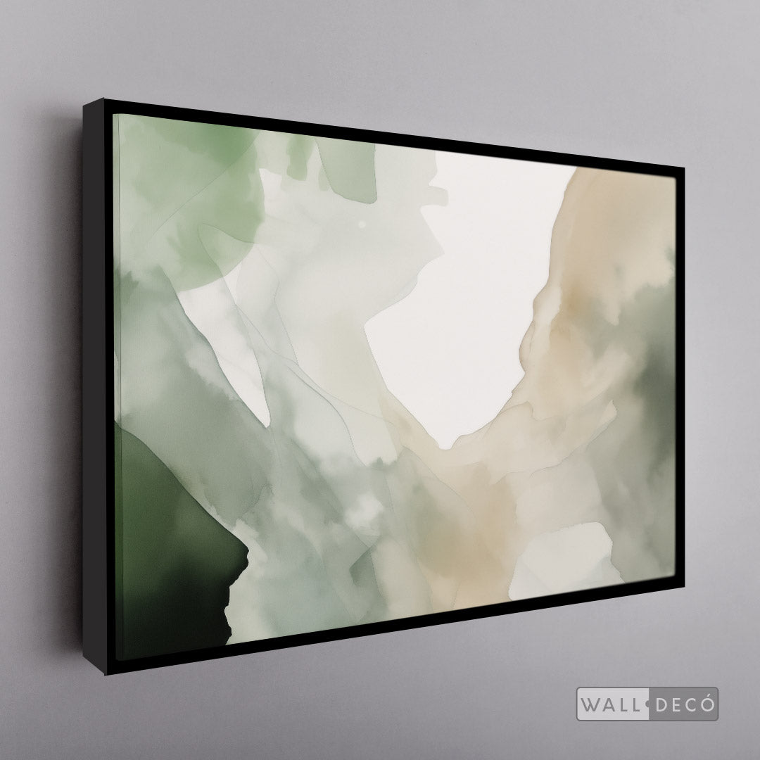 Cuadro Abstracto Minimalista Alma Jade