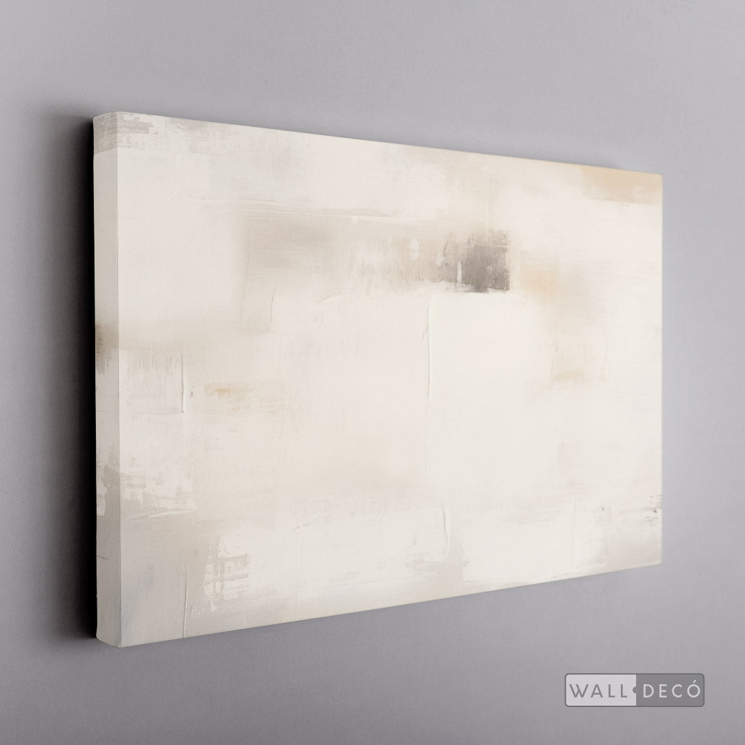Cuadro Abstracto Minimalista Aura Neutral