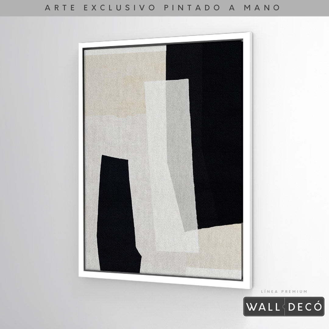 Arte pintado a mano Minimalismo etéreo