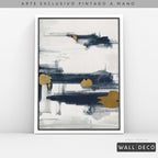 Arte pintado a mano Abstracción minimalista