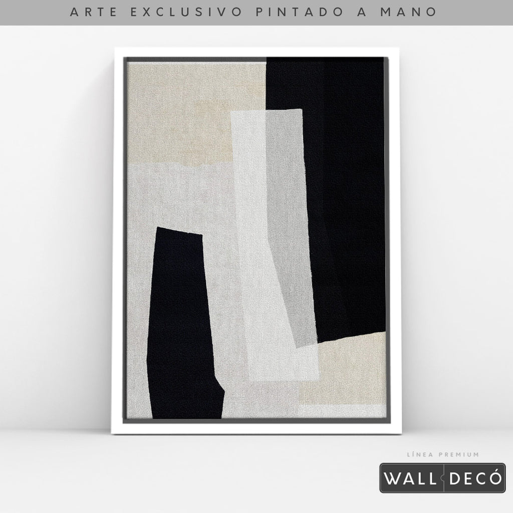 Arte pintado a mano Minimalismo etéreo