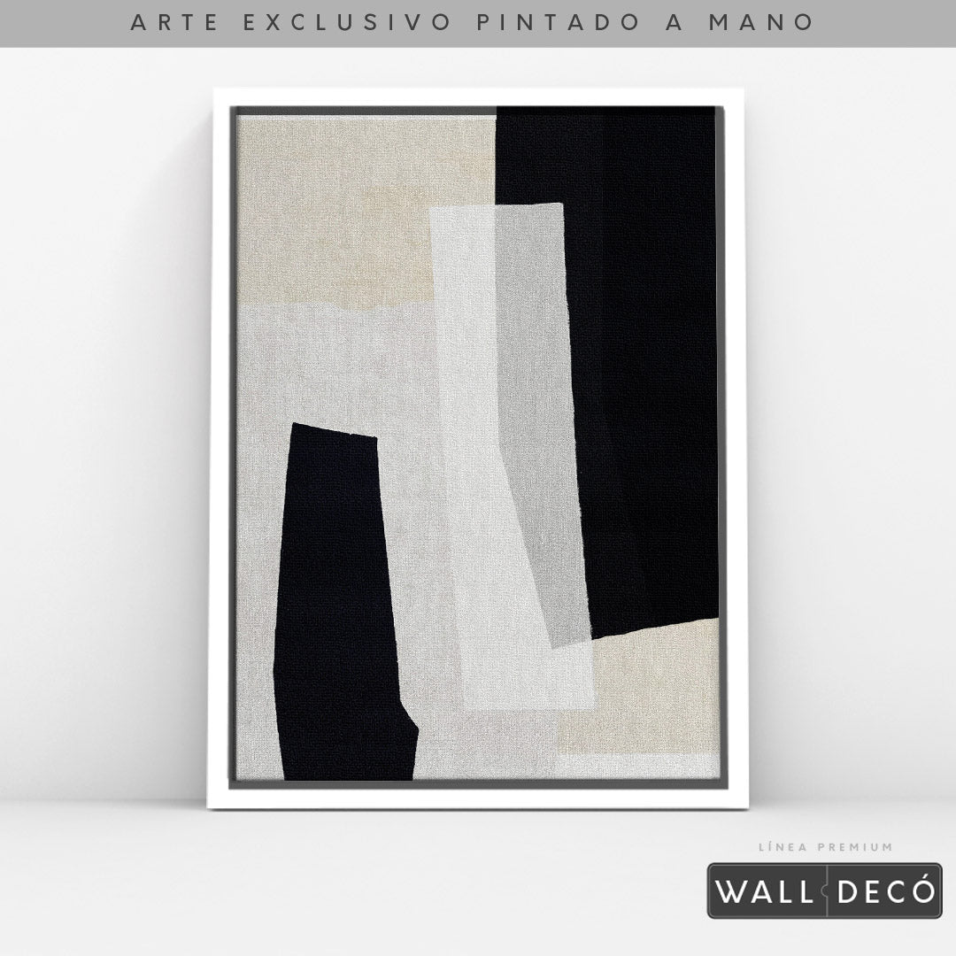 Arte pintado a mano Minimalismo etéreo