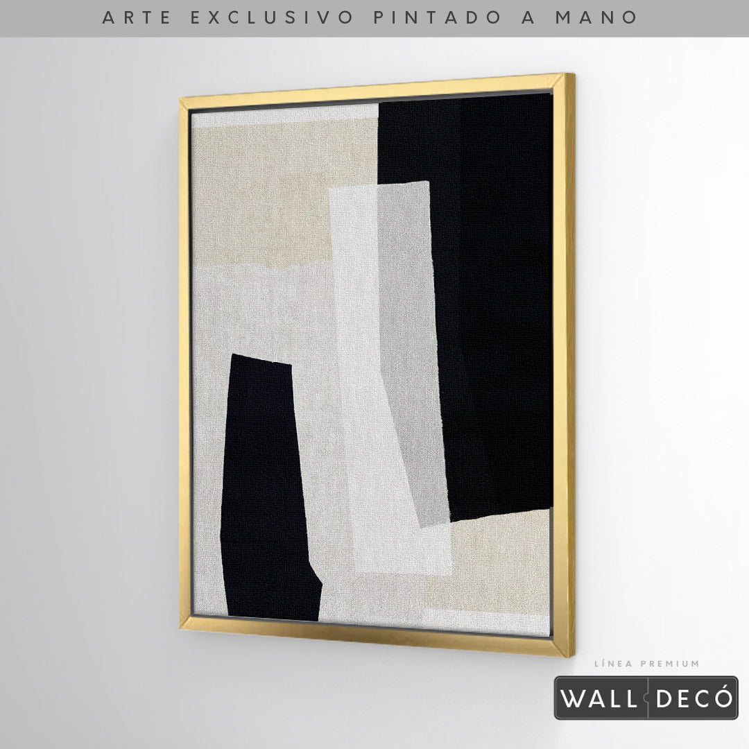 Arte pintado a mano Minimalismo etéreo