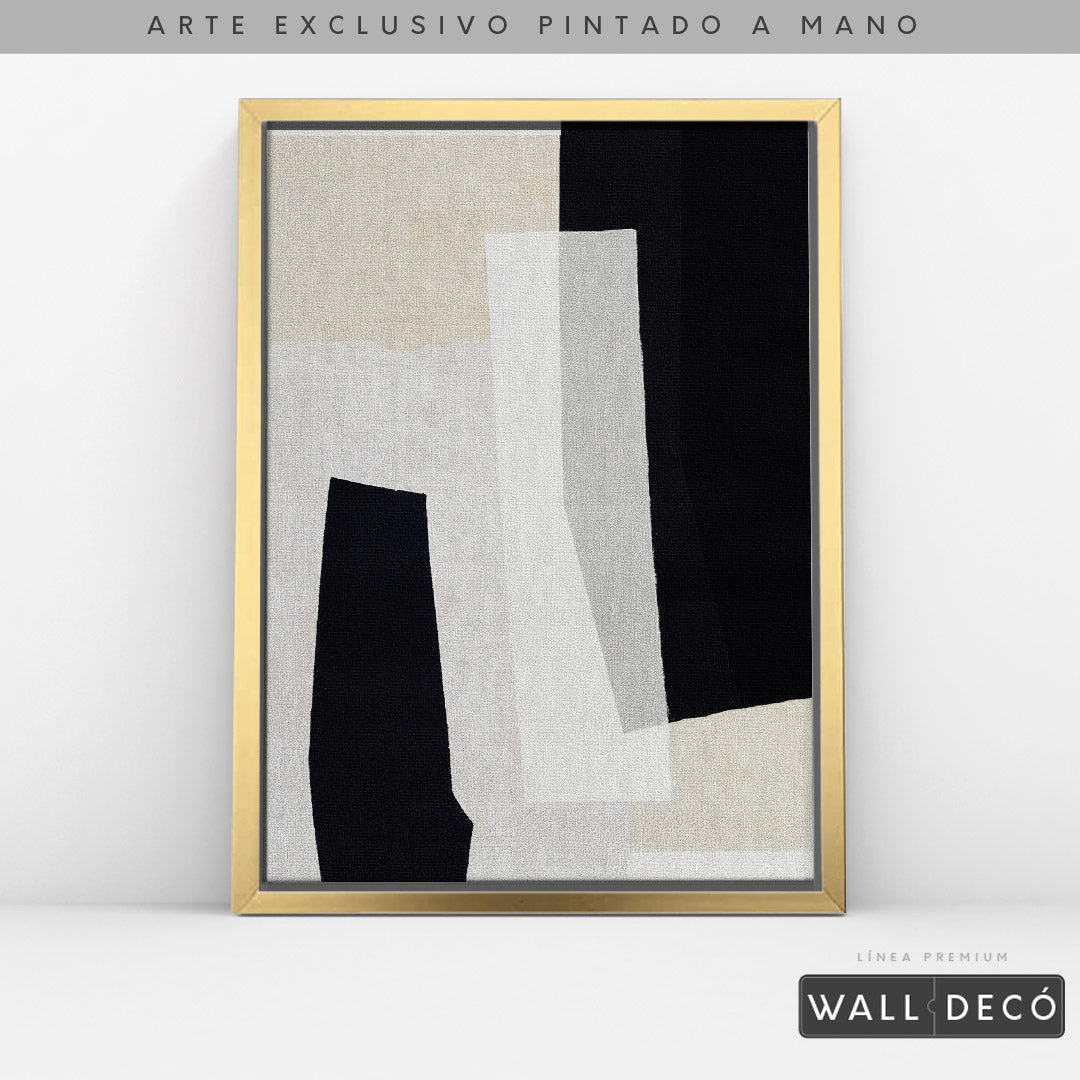 Arte pintado a mano Minimalismo etéreo