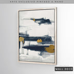 Arte pintado a mano Abstracción minimalista