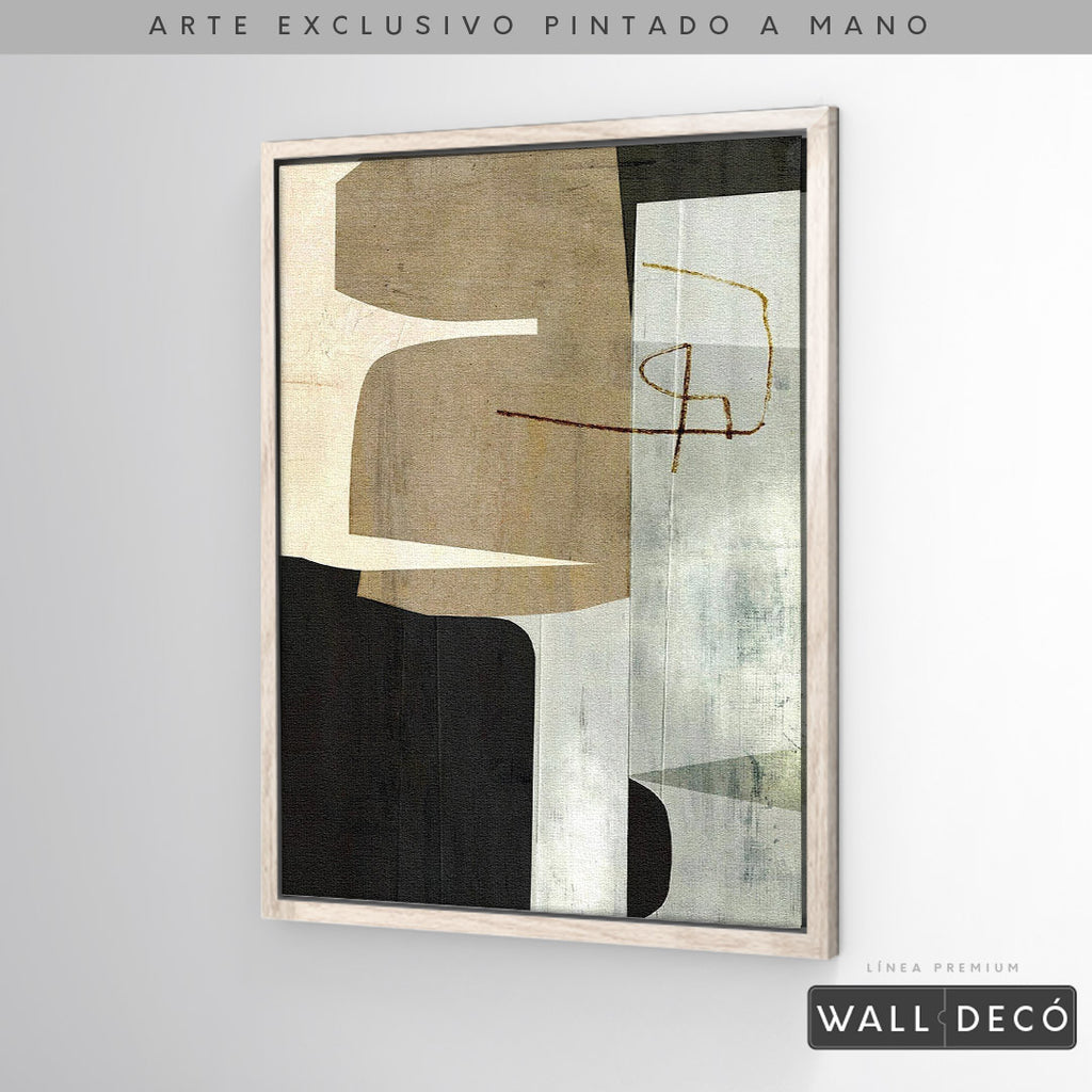 Arte pintado a mano Estructuras minimalistas Dos