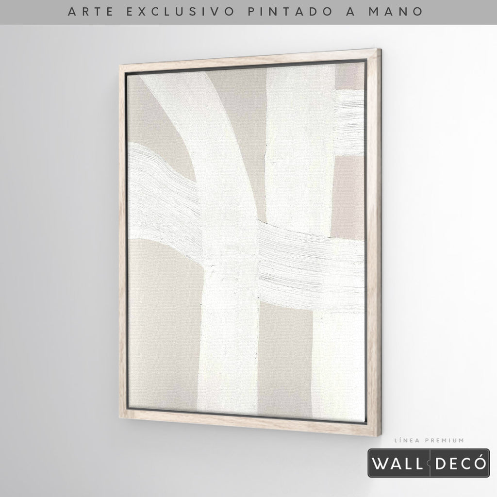 Arte pintado a mano Pureza minimalista Dos