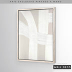 Arte pintado a mano Pureza minimalista Dos