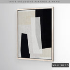 Arte pintado a mano Minimalismo etéreo