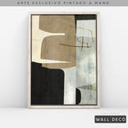 Arte pintado a mano Estructuras minimalistas Dos