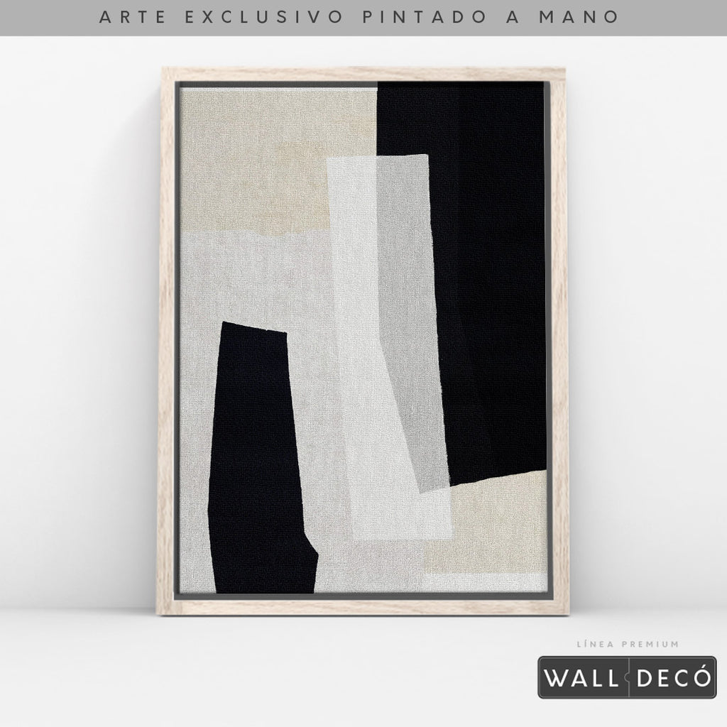 Arte pintado a mano Minimalismo etéreo