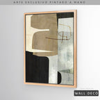 Arte pintado a mano Estructuras minimalistas Dos