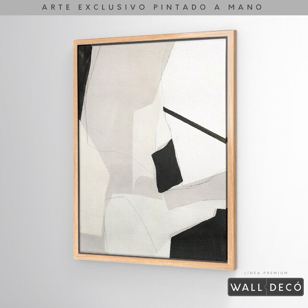 Arte pintado a mano Esencia minimalista