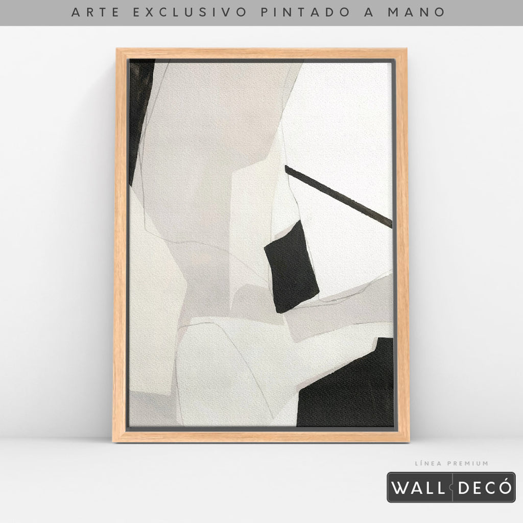 Arte pintado a mano Esencia minimalista