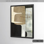 Arte pintado a mano Estructuras minimalistas Dos