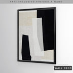 Arte pintado a mano Minimalismo etéreo