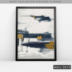 Arte pintado a mano Abstracción minimalista