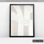Arte pintado a mano Pureza minimalista Dos