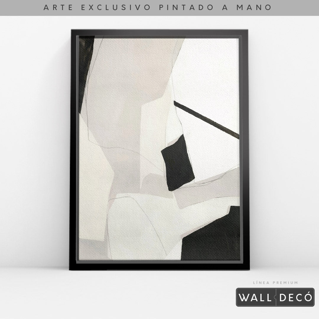 Arte pintado a mano Esencia minimalista