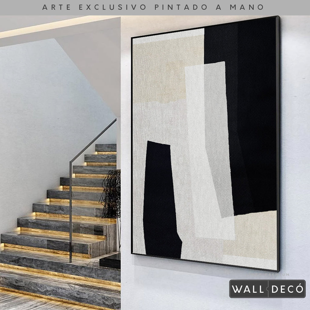Arte pintado a mano Minimalismo etéreo