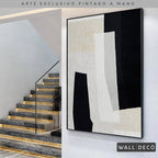 Arte pintado a mano Minimalismo etéreo