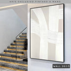 Arte pintado a mano Pureza minimalista Dos