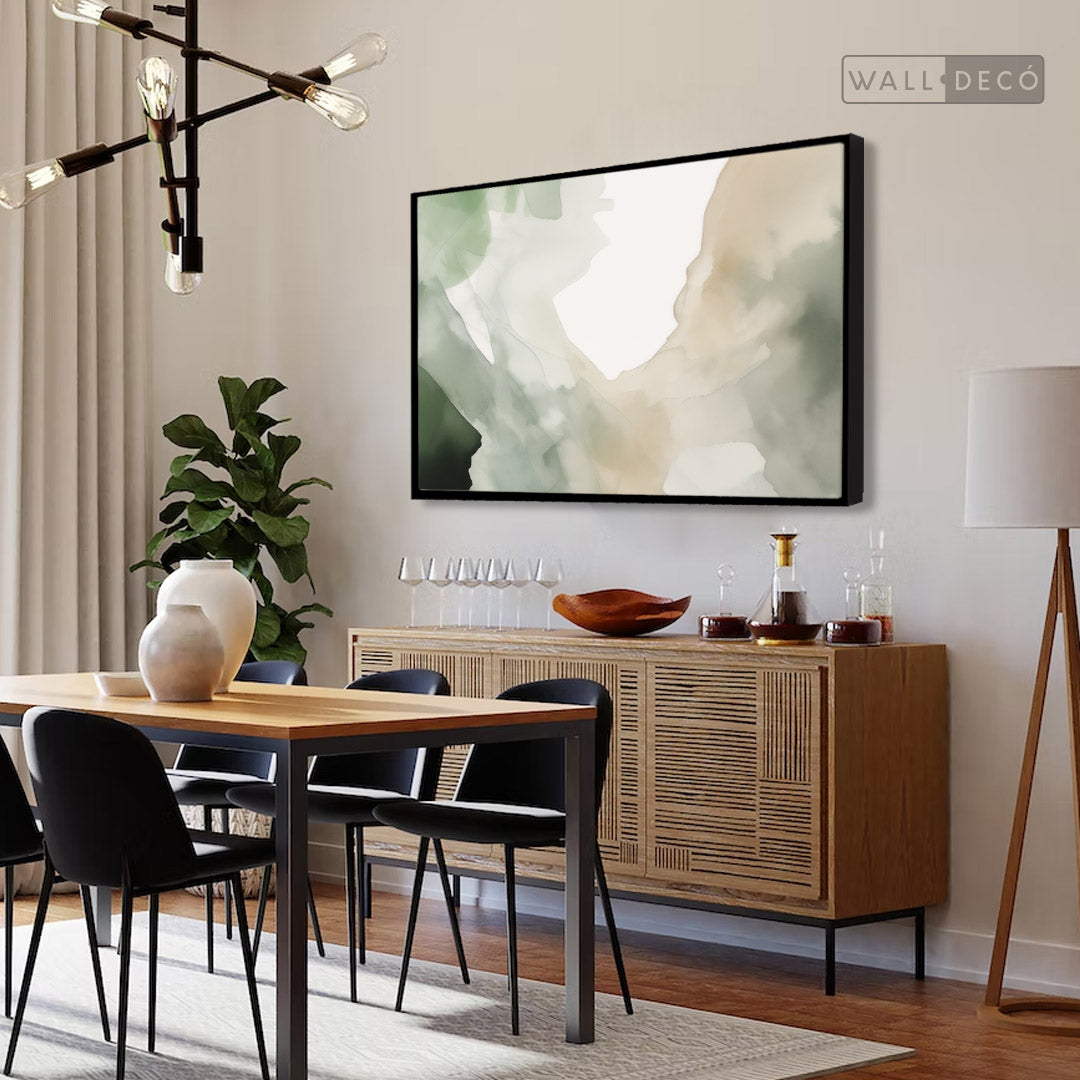 Cuadro Abstracto Minimalista Alma Jade