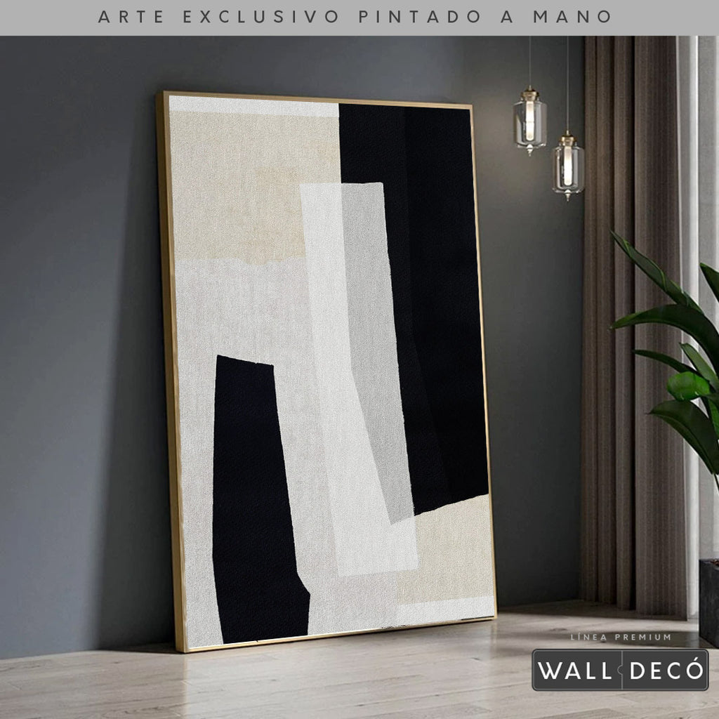 Arte pintado a mano Minimalismo etéreo