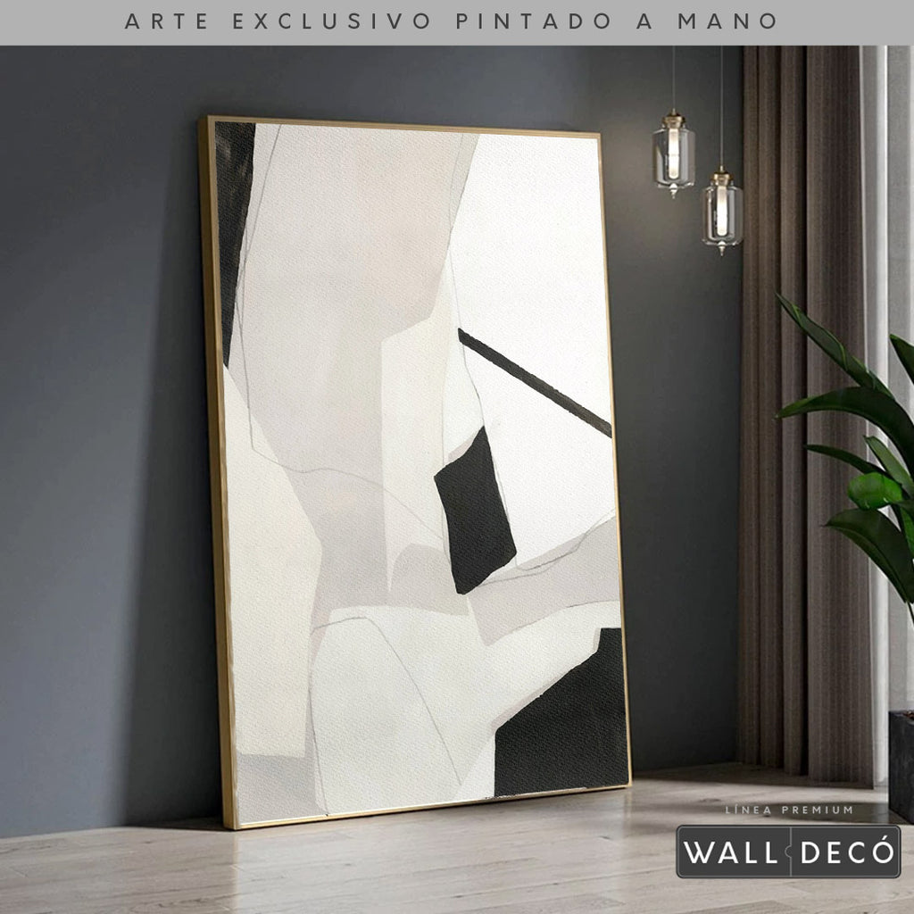 Arte pintado a mano Esencia minimalista