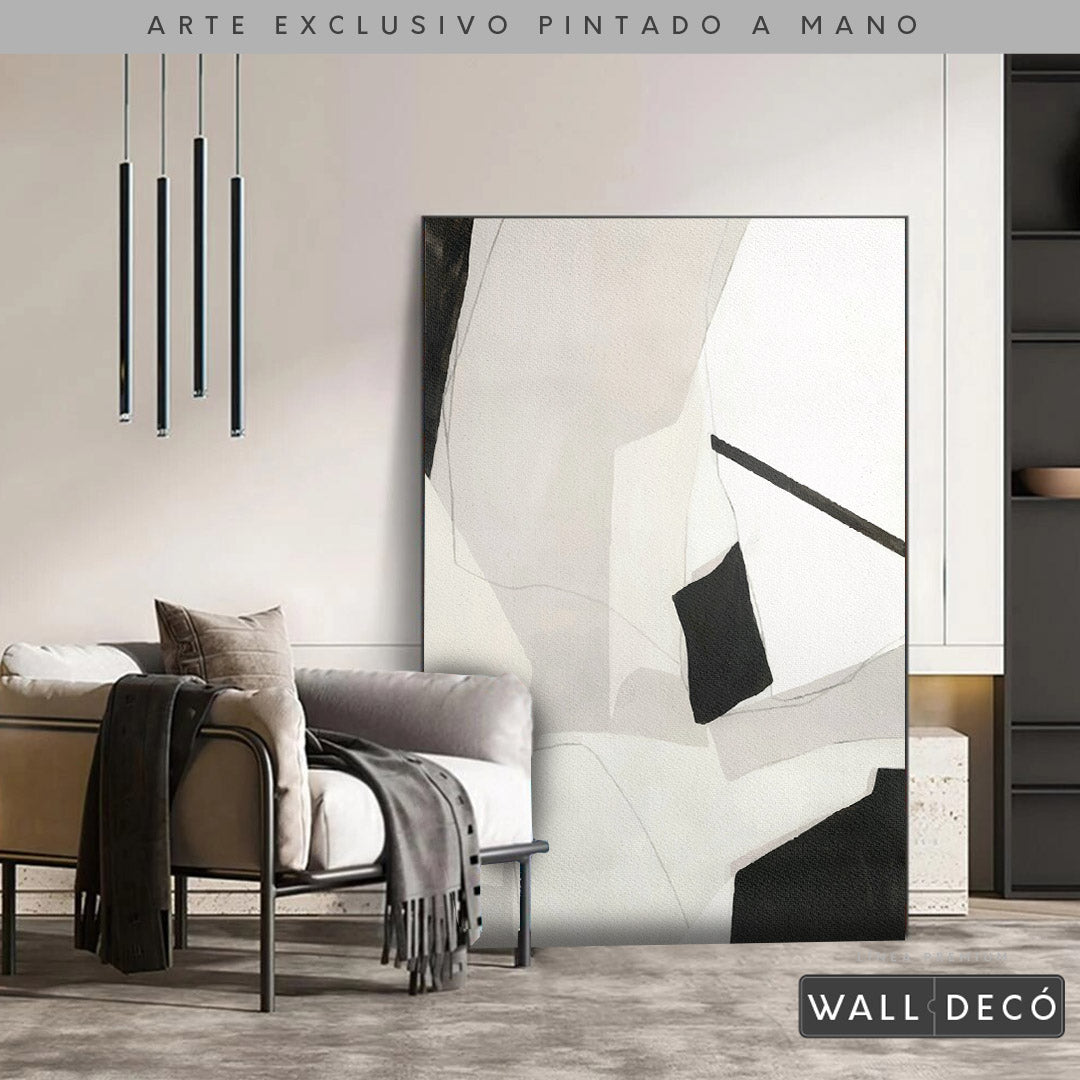 Arte pintado a mano Esencia minimalista