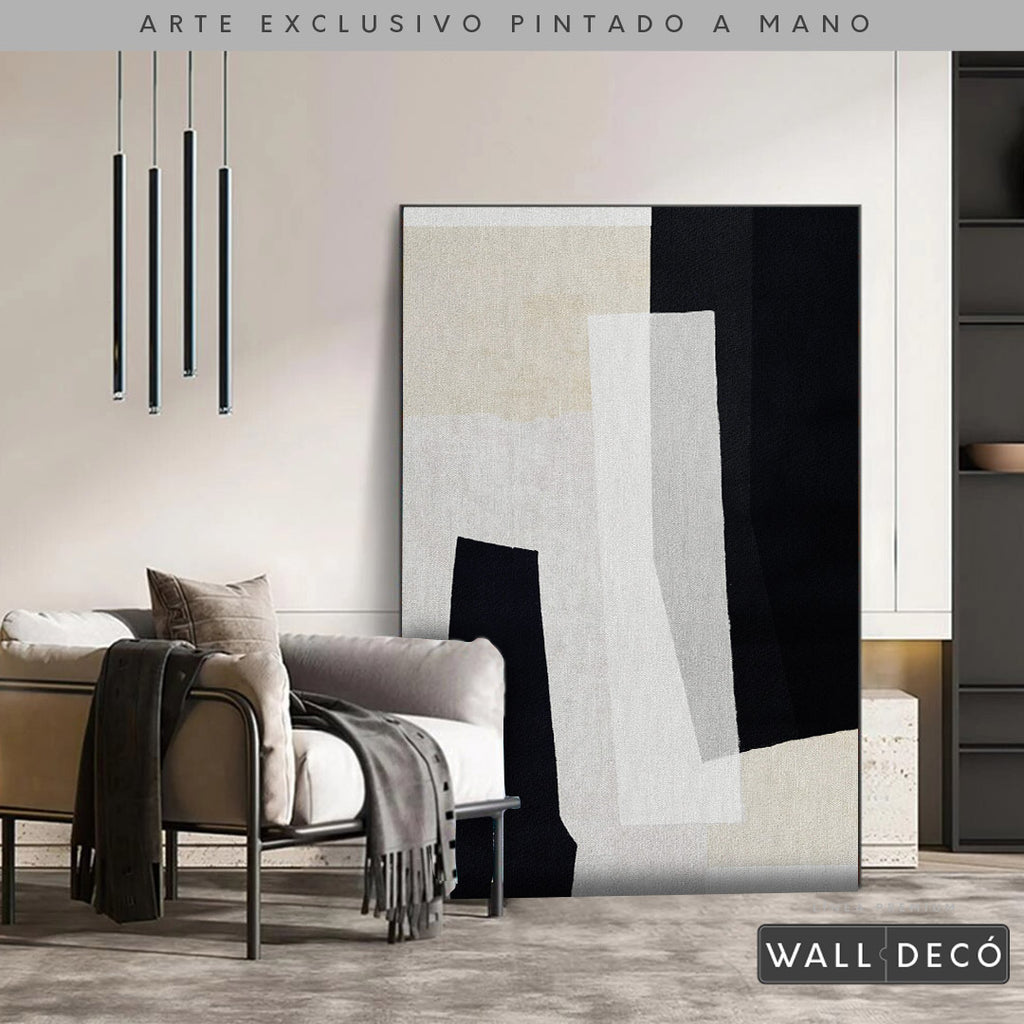 Arte pintado a mano Minimalismo etéreo