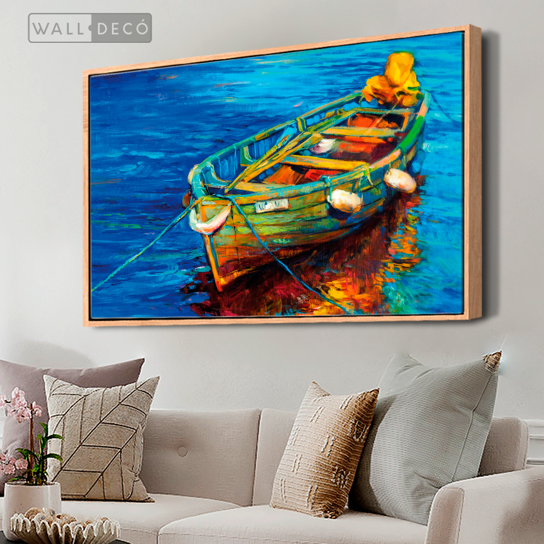 Cuadro Clásico Barco a la deriva