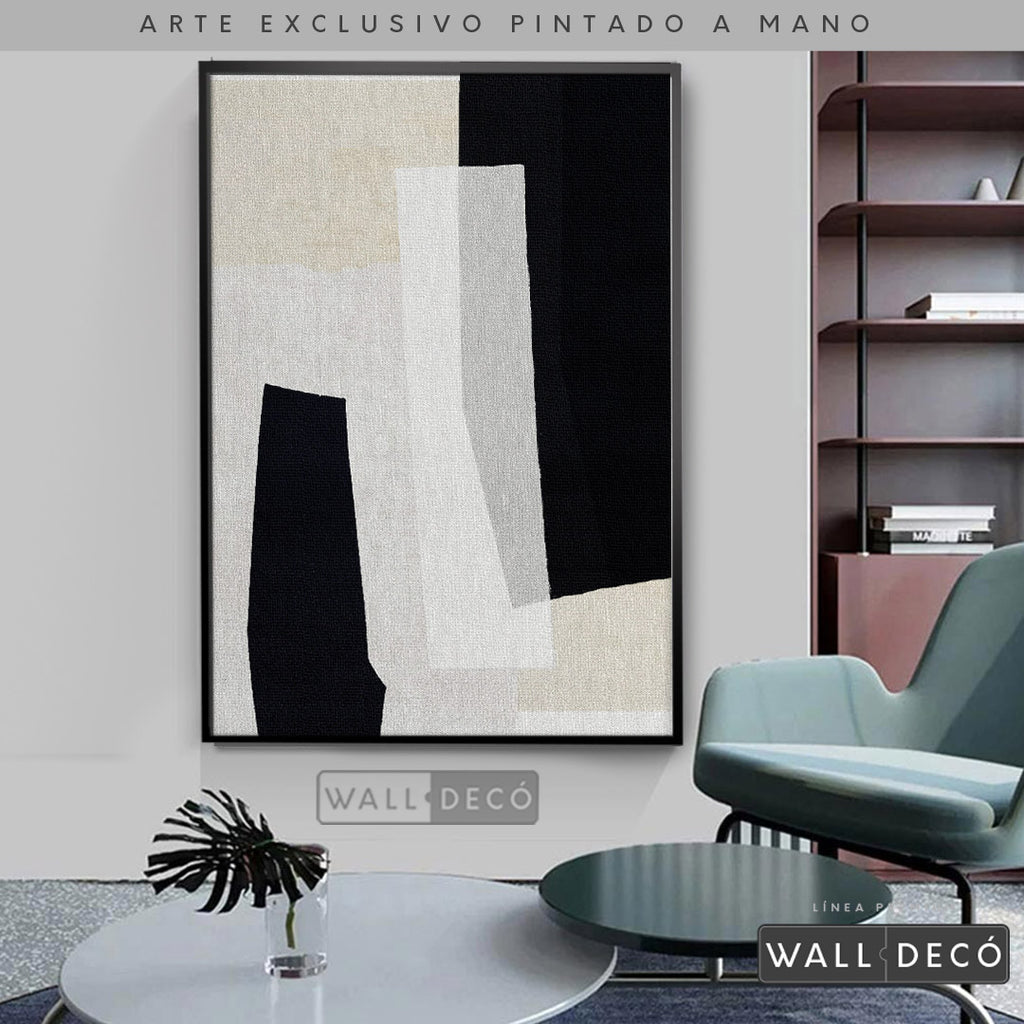 Arte pintado a mano Minimalismo etéreo