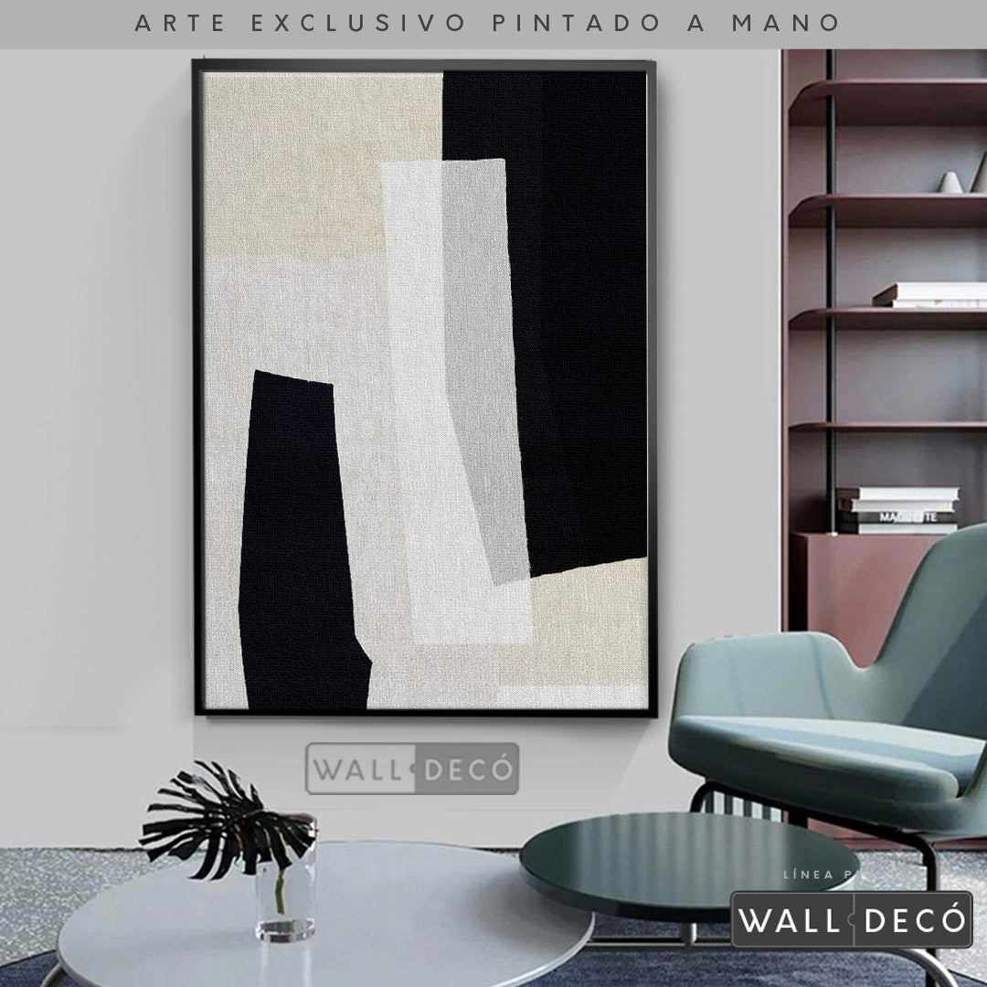 Arte pintado a mano Minimalismo etéreo